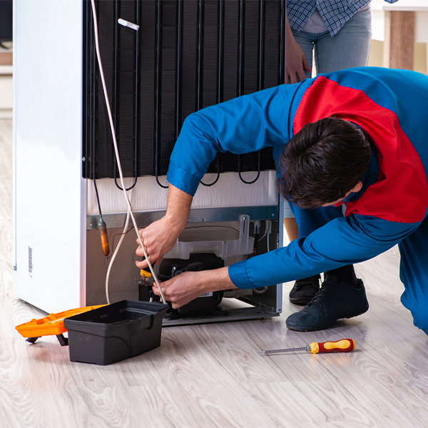 how long does it usually take to repair a refrigerator in Plaza